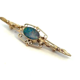 Antique Opal Brooch