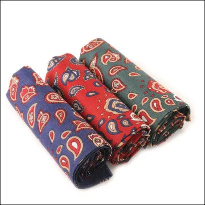 Barbour Handkerchiefs - Paisley Hankies - Gift Set of Three - MAC0009MI11