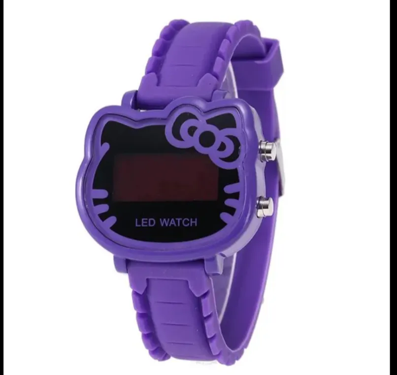 Choice of Cute LED face Kitty Watches