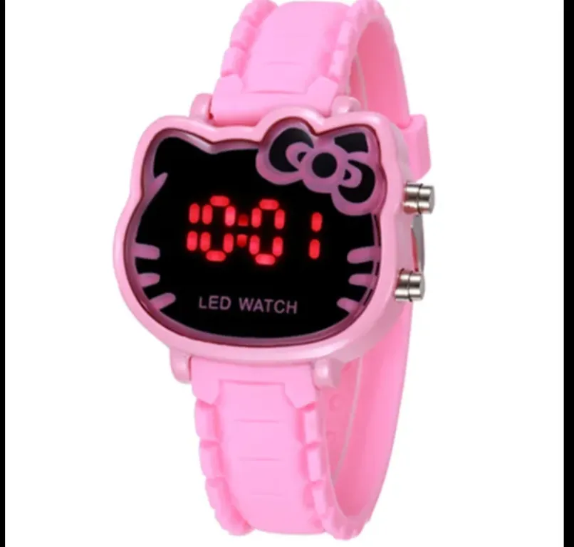 Choice of Cute LED face Kitty Watches