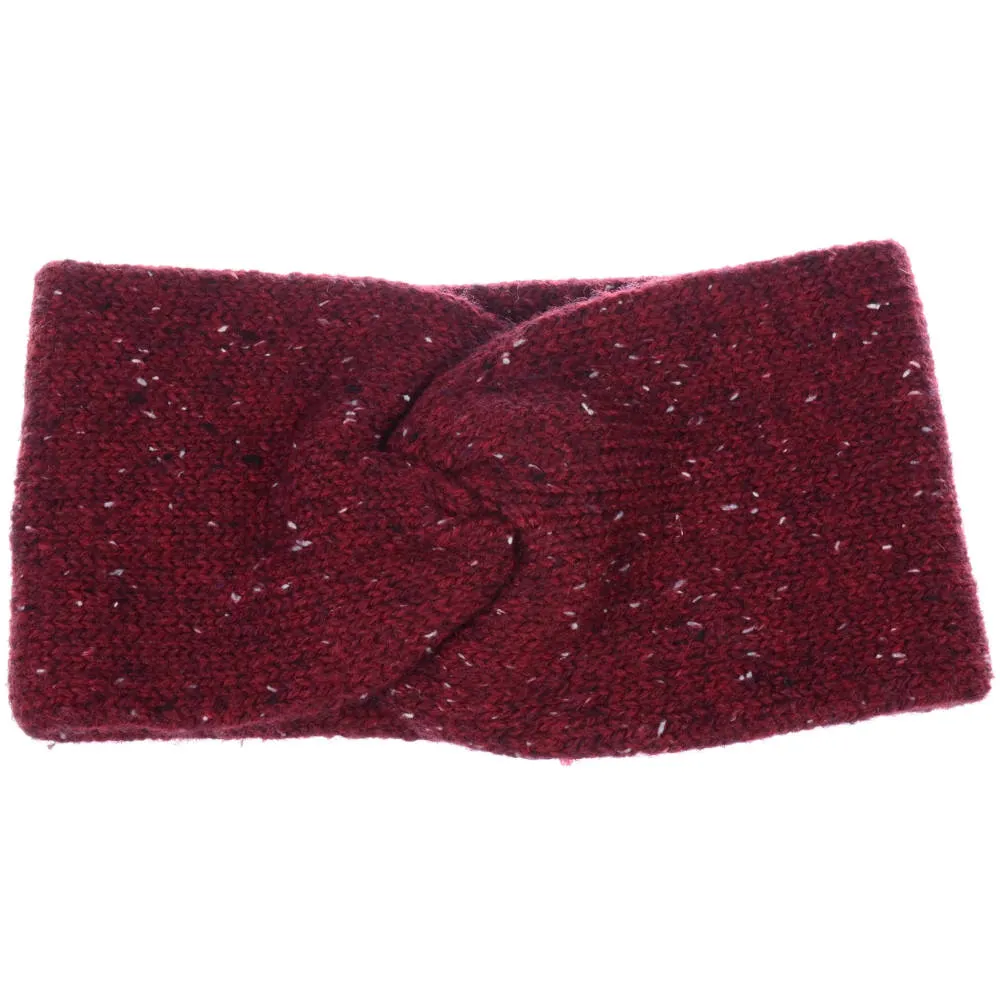 Cozy Double Knit Twist Headband