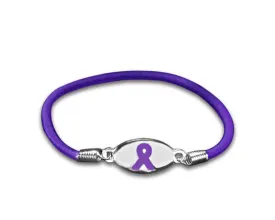 Cystic Fibrosis Ribbon Stretch Bracelets