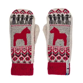 Dalarna Pattern Swedish Mittens