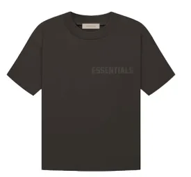 FEAR OF GOD ESSENTIALS T-SHIRT OFF BLACK (FW22)