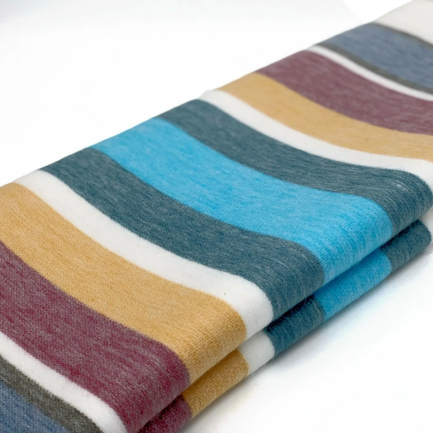 Huaira - Baby Alpaca Wool Throw Blanket / Sofa Cover - Queen 95" x 67" - Multicolored