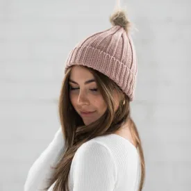 Kimberley Beanie - Nude