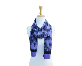 Lilac Pine Silk Scarf