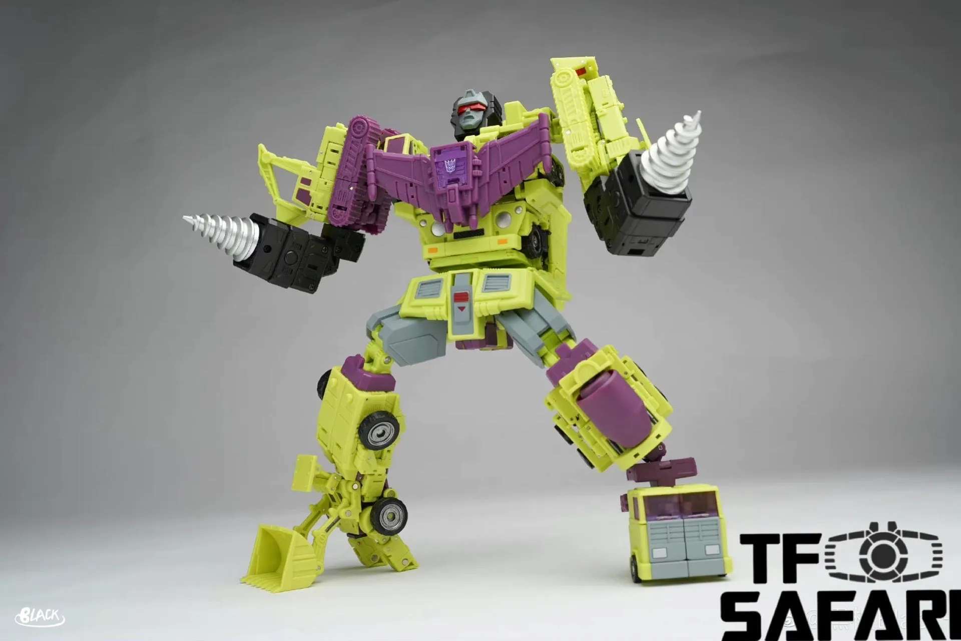 Magic Square MS Toys Constructor Devastator Combiner 3 sets (2 in 1 set) 25cm / 9.85"