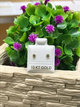 Mini 10k Solid Gold star