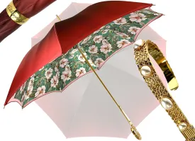 Nice And Elegant Flowered Umbrella