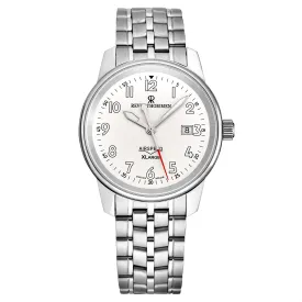 Revue Thommen Men's 16052.2132 'Air Speed' Silver Dial Stainless Steel Swiss Automatic Watch