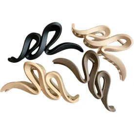 TEEK - Alloy Acrylic Hair Claw Clip