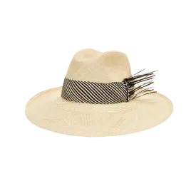 Tucan Wide Brimmed Straw Hat