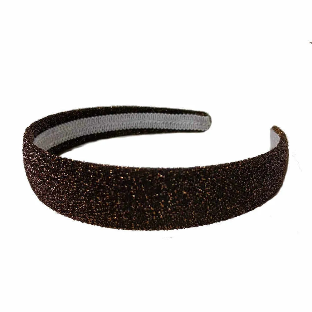 Wide Shimmer Headbands